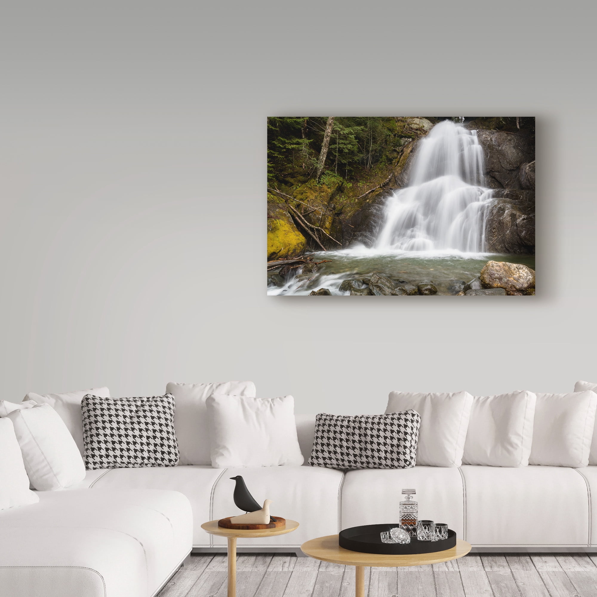Trademark Fine Art 'The Sound Of Falling Water' Canvas Art by Brenda Petrella Photography Llc