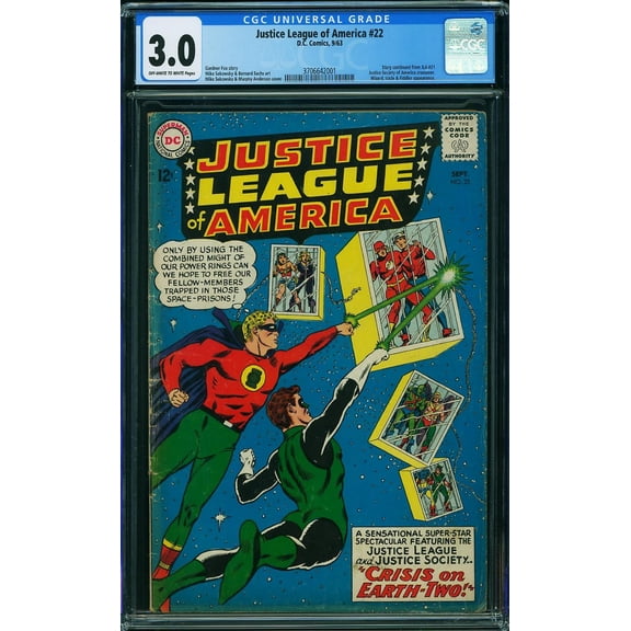 Justice League of America #22 - CGC 3 Comic Book