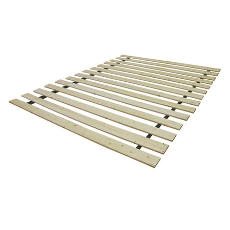 Classic Brands Heavy Duty Attached Wood Bed Support Slats/Bunkie