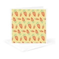 thumbnail image 5 of 3drose, Happy Easter Carrots Pattern, 6 Greeting Cards with Envelopes, 5 of 7