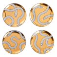 thumbnail image 1 of Jonathan Adler Eden Coasters, Gold, 1 of 3