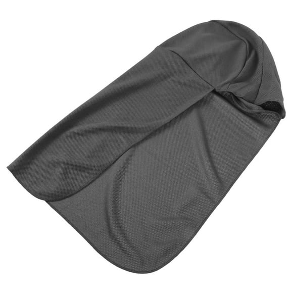 Niceauty 2Pcs Outdoor Wide Brim Hat for Riding Dark Grey Neck Protection Quick Dry