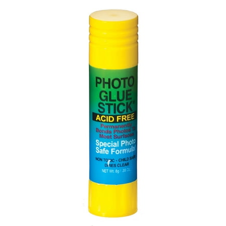 Photo Glue Stick, .28 oz - 1 Pkg (Best Glue For Photos)