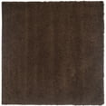thumbnail image 3 of SAFAVIEH California Plush Solid Shag Area Rug, Brown, 8'6" x 8'6" Square - Large - Modern Design, Brown, Non-Shedding & Easy Cleaning, Ultra Plush Thick Pile, Ideal for Living Room, Bedroom, 3 of 17