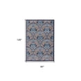 thumbnail image 2 of 8' X 11' Tan Green and Taupe Floral Power Loom Area Rug, 2 of 8
