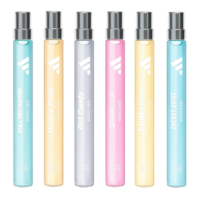 Adidas Vibes Eau De Parfum Discovery Set, 6 x 10 ML - Walmart.com