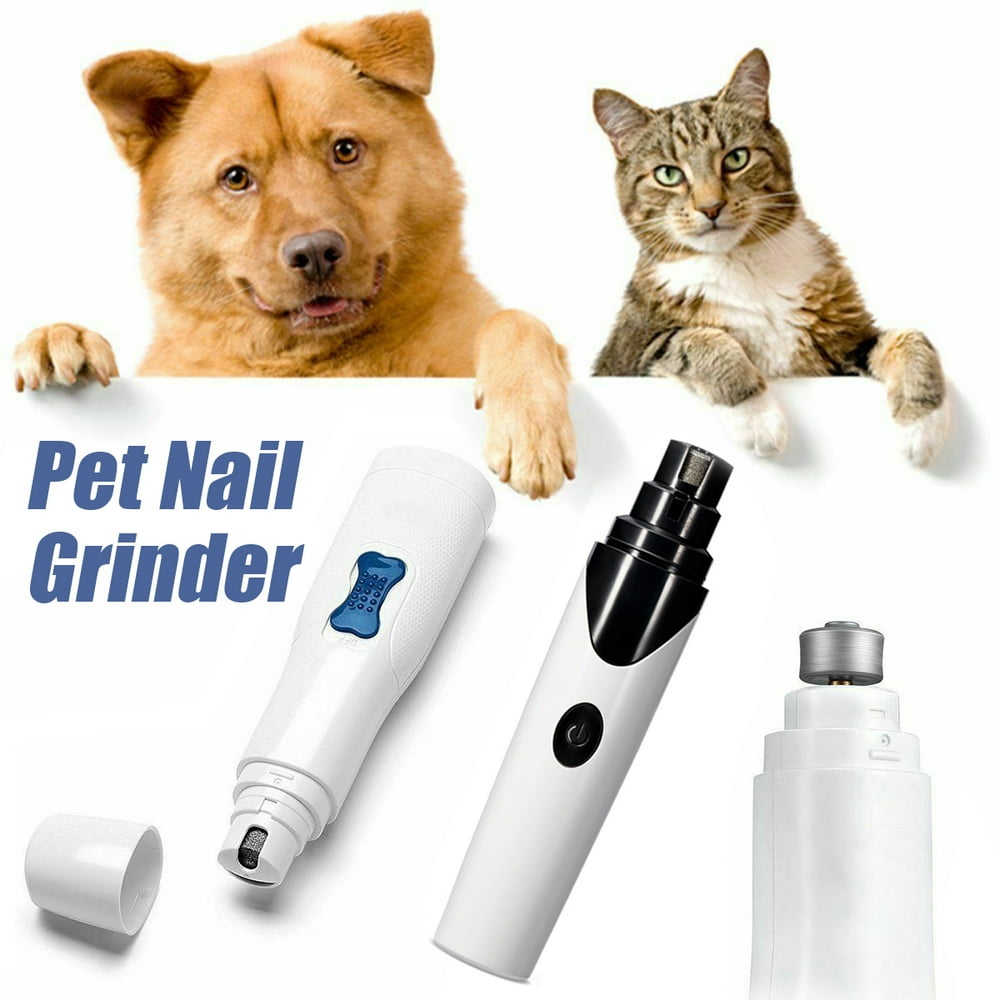 Dog cat Nail GrinderElectric Dog Nail Trimmer Clipper, Low Noise Rechargeable Pet Nail Trimmer