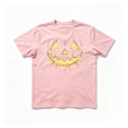 thumbnail image 4 of ZXLBBD Tshirts Shirts for Men Halloween Pumpkin Theme Printed Short Sleeve Graphic Tee Crew Neck Loose Soft Party T Shirts for Man Dailywear,Pink,2XL, 4 of 5