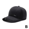 thumbnail image 2 of Lttoisl® NEW Men Winter Baseball Cap With Ear Flaps Warm Cotton Snapback Cap Hat Plain H5F8, 2 of 9