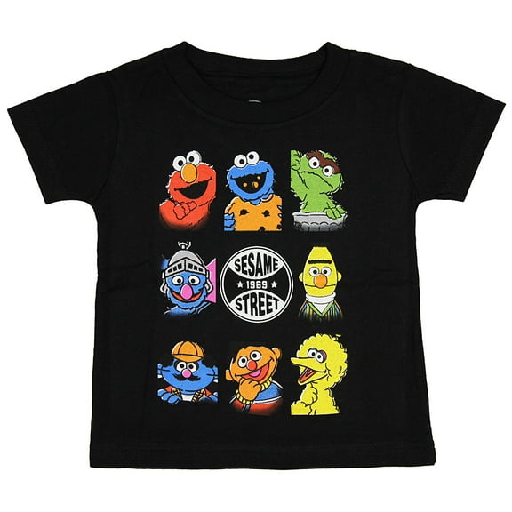 Sesame Street Baby Boys' Bunch Character T-Shirt