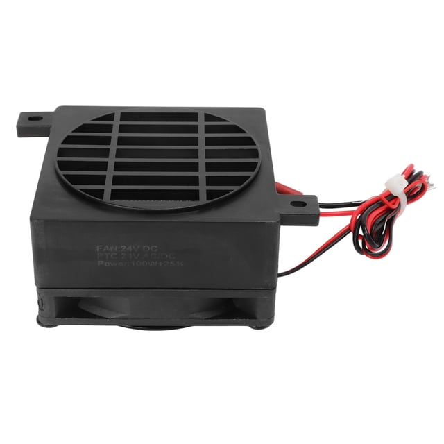 PTC Car Fan Heater, Nylon Shell PTC Heating Fan 24V 100W Constant Temperature For Car