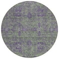 thumbnail image 2 of Addison Rugs Chantille Indoor/Outdoor Transitional Panel Fern Washable Round Rug, 8' x 8', 2 of 5