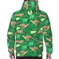 thumbnail image 7 of Sikiie Leopard Print Men's Hoodie, Essentials Hoodie, Sweatshirt, Pullover Hooded Sweatshirt for Men-XX-Large, 7 of 7
