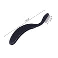 thumbnail image 4 of RAGUPEL 2026 New Folding Eyelash Comb Eyelash Separator Curler Portable Stainless Steel Teeth Eyebrow Comb Cosmetic Tool(Black), for Eyelash Grooming, Eyebrow Shaping, Makeup, Beauty Routines, Travel, 4 of 7
