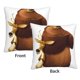thumbnail image 3 of Fundas de almohada de terciopelo Grizzy & The Lemmings, fundas de almohada decorativas suaves y acogedoras con cremallera oculta para dormitorio, sofá, sillón, funda de almohada de terciopelo, 3 of 8