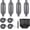 Grey1, variant on ZJQYDS Boat Fender 4 Pack Boat Bumpers Fenders with 4 Ropes, Boat Bumpers for Pontoon Boat Fenders Inflatable