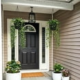 thumbnail image 3 of Yastouay 2Pcs Artificial Hanging Potted Plants Indoor Fake Greenery Eucalyptus Potted Plants for Wall Decor, 3 of 7