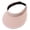 Pink, variant on Sun Visor Hats for Women Wide Brim UV Protection Adjustable Large Golf Beach Cap Packable Travel Sport Visor/Pink