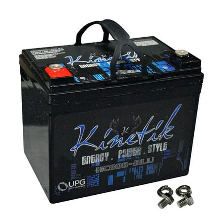 Kinetik 40922 HC BLU Series Battery Power Cells for the Ultimate Car Audio Experience (HC800, 800W, 35A-Hour Capacity,