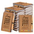 thumbnail image 1 of Jetec Inspirational Notebooks Bulk Spiral Notebook with Sticky Notepad Bamboo Motivational Pens Employee Valentines Day Gifts for Coworker Nurse Staf, 1 of 6