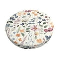 thumbnail image 2 of Lsque Watercolor Floral Round Bar chair cushion covers Velvet Fabric Premium Comfort Protects from Scratches and Stains for 14-17 Inch Chair- 14 inch, 2 of 7