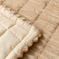 thumbnail image 5 of TOPCHANCES Chaise Lounge Cover, Rocking Chair Protector, Patio Swing Bench Protective Pads Sofa Pets Mat for Outdoor Indoor Furniture (Khaki), 5 of 11