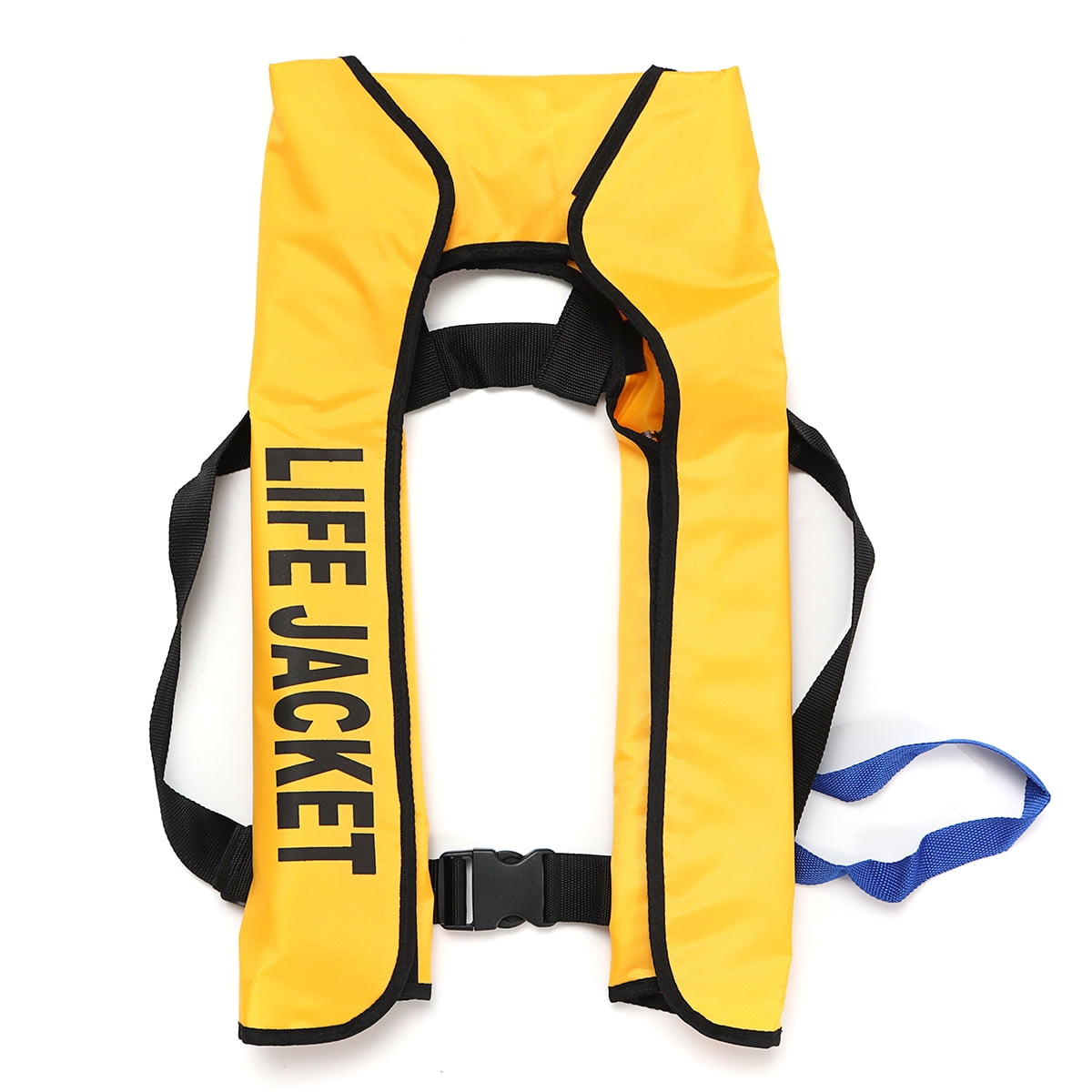 Swimming Life Jacket Automatic Inflatable Fishing Life Vest Adult Unisex Used 