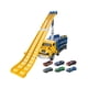 thumbnail image 4 of Camión transportador de coches de juguete Hugo Camión transportador grande amarillo, 4 of 9
