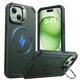 thumbnail image 1 of Funda ESR para iPhone 15 con soporte de 7 m, protección contra caídas, color verde, 1 of 7