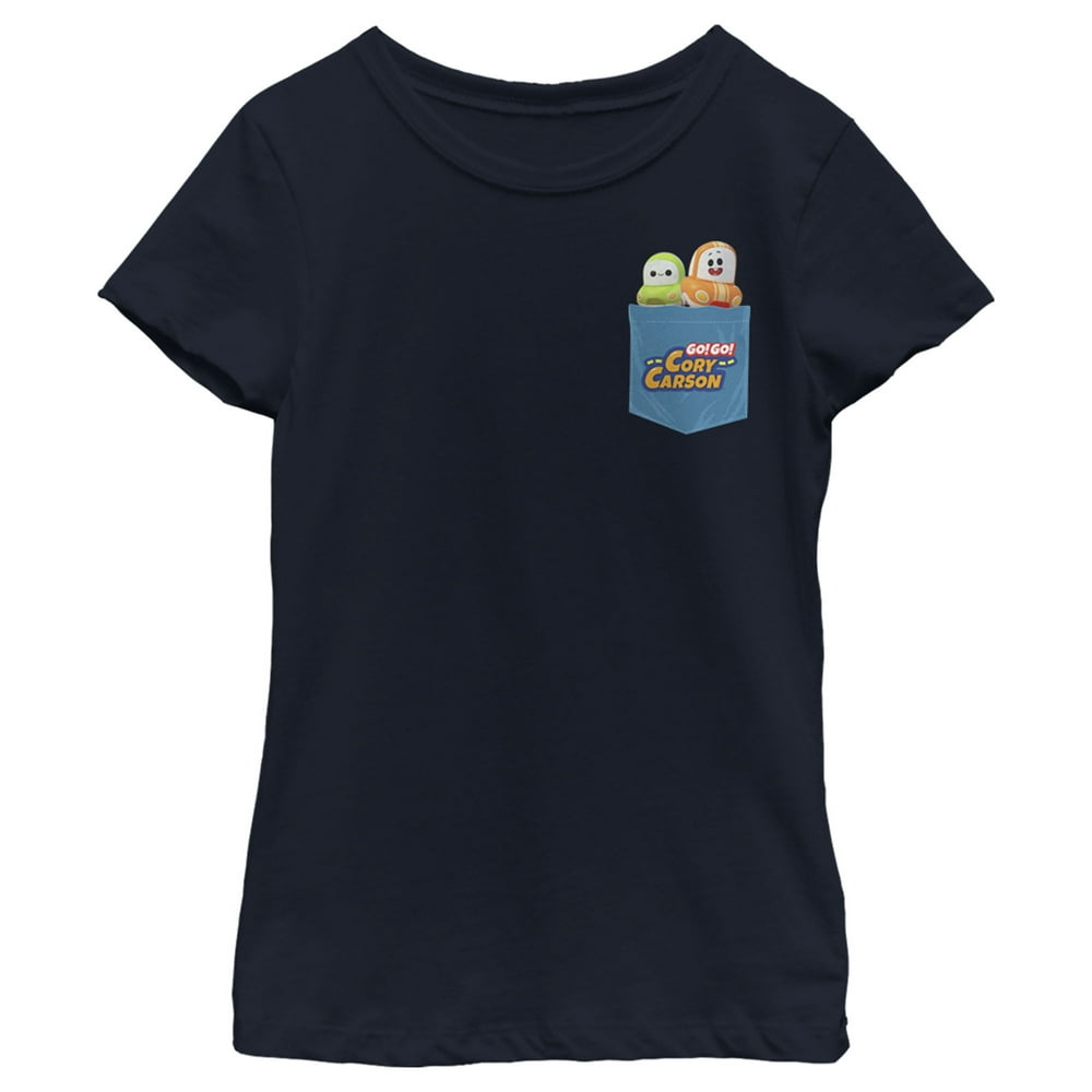 Go! Go! Cory Carson - Girl's Go! Go! Cory Carson Friend Pocket Print T-Shirt - Walmart.com