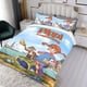 thumbnail image 3 of Pippi Calzaslargas Conjunto de sábanas temático, trío de piezas, cómodo y amigable con la piel, diseño único, regalo de decoración para el hogar para familiares, amigos y fans,173cm *218cm, 3 of 6