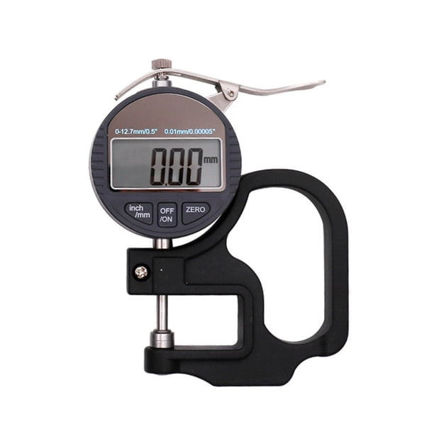 Bsvklp Pantalla LCD plástico portátil calibre espesor 0-12 7 mm para equipos máquina