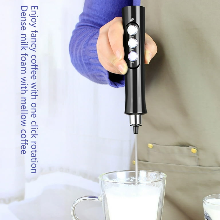 Wovilon Coffee Stirrers Electric Stirrer Drink Stirrer Handheld Electric  Household Whisk Usb Charging Milk Whisk Milk Frother