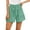 Mint Green, variant on Vedolay Women's Summer Shorts Women's Metallic High Waist Leather Shorts Wide Leg Stretchy Shorts Hot Pants,Pink M