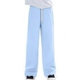 thumbnail image 2 of gljltg Boys Joggers Pants Outdoor Youth Quick Dry Hiking Pants Lightweight Athletic Pants with Pockets, 2 of 7