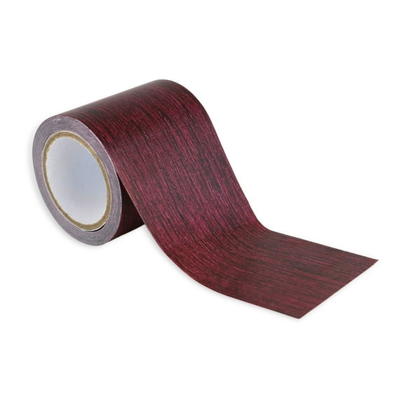 FindTape Artificial Wood & Leather Tape: 2-1/4 in. x 15 ft. (Dark Mahogany)