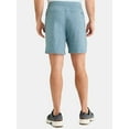 thumbnail image 3 of Athletic Works Men's and Big Men's Soft ButterCore Shorts, 6" & 8" Inseams, Sizes XS-5XL, 3 of 5