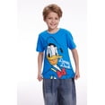 thumbnail image 6 of Disney Mickey Mouse Donald Duck and Goofy Short Sleeve T-Shirts (Boys), 4 Pack, Sizes 2T-12, 6 of 9