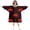 Game Controller Red Pattern-2, variant on Game Controller Black Pattern Lamb Fleece Blanket Hoodies for Teens ,Teens Oversize Sherpa Wearable Hooded Blanket Sweatshirt with Super Pockets