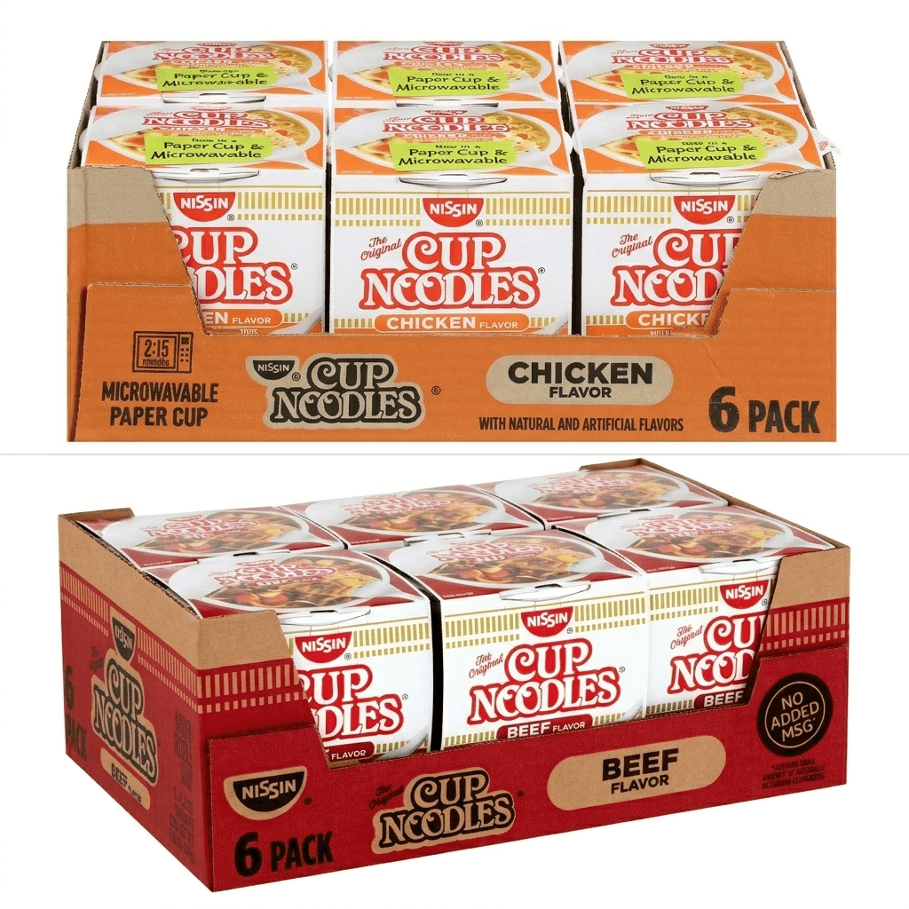 Ramen Chicken Soup - Chicken Noodle Soup - Instant Ramen Noodles