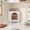 White, variant on 2-Layer Bread Box For Kitchen Countertop