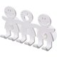 thumbnail image 4 of Lindo soporte para cepillo de dientes con ventosa para baño montado en la pared Smiley Emoji decoración del hogar, 1, talla única, 4 of 5