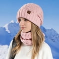thumbnail image 2 of Women Knitted Hat Cold Weather Cycling Windproof Warm Cap Design for Winter Outdoor Activities, 2 of 5