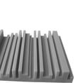 thumbnail image 2 of Prueba de sonido 6 piezas 30x30x5cm Absorción de ruido Absorción de ruido Absorbente insonorizado Espuma de insonorización Paneles de espuma de Gris Yotijar espuma acústica, 2 of 5