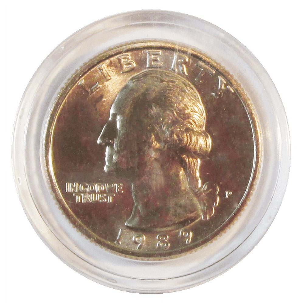 Penny Britannici Non Circolati 50 Portamonete Impermeabili Direct-Fit Da 19 Mm In Penny - Confezione Con Scatola - Nuovi E Non Circolati Scatola Di Penny - Foto 2