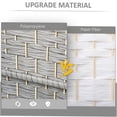 thumbnail image 5 of JERFIT 4-Panel Room Divider Screen, Freestanding Folding Privacy Partition with Handwoven Textured Design for Bedroom, Living Room, Home Office, Gray, 5 of 10