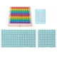 thumbnail image 4 of Tablero de matemáticas de madera perfecl Montessori Con Juego de Mesa de Conteo de Cartas para niños, 4 of 8