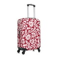 thumbnail image 3 of Bixox Washable Red Flowers Printed Luggage Cover, Fashion Suitcase Protector Fits for Small luggage, 3 of 8