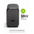 thumbnail image 2 of Cargador mophie GaN 30W USB-C compacto y plegable, 2 of 5