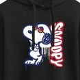 thumbnail image 3 of Peanuts - Graffiti Snoopy - Juniors Cropped Pullover Hoodie, 3 of 6